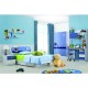 Kids Bedroom Set Bed Storage Desk Wardrobe Bedside Table 