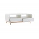 HurryGuru White Modern Retro Coffee Table