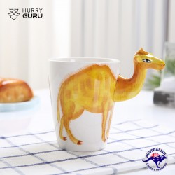 3D Animal Shape Hand Painted Ceramic 450 ML Coffee...