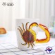 3D Animal Shape Hand Painted Ceramic 450ML Coffee Mugs 