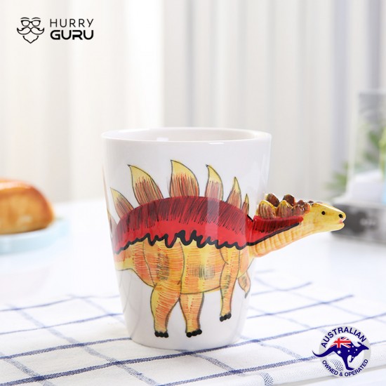 3D Animal Shape Hand Painted Ceramic 450 ML Coffee Mugs 