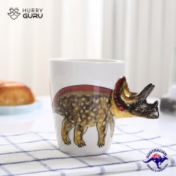 3D Animal Shape Hand Painted Ceramic 450 ML Coffee Mugs 