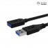 Hurry Guru CA310 1.0M USB 3.0 SuperSpeed Extension Cable Insulation Protected