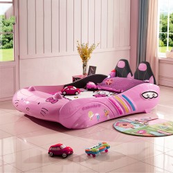 New Kids Car bed 1.2M with Pu Seats/ Music LED Hea...
