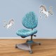 Kids Ergonomic design Height Adjustable study chair