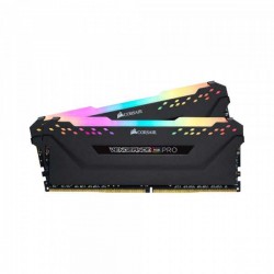 Corsair Vengeance RGB PRO 32GB (2x 16GB) DDR4 3200MHz Desktop Ram - BLACK CMW32GX4M2C3200C18