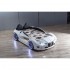 Premium Sports White Racing Car Beds with Lights and Sounds