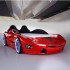 Luxury Kids Racing Red Car Beds with Lights and Sounds