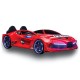 Premium Kids Racing Red Double Car Bed