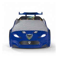 Gtx Luxury Blue Racing Car Beds with  Head Lights ...