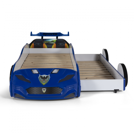 Gtx Luxury Blue / Red  Racing Car Beds with  Head Lights and Sounds