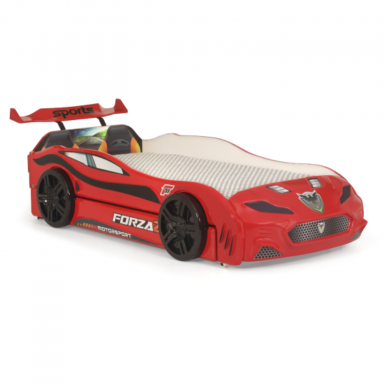 Gtx Luxury Red Racing Car Beds with Lights and Sounds