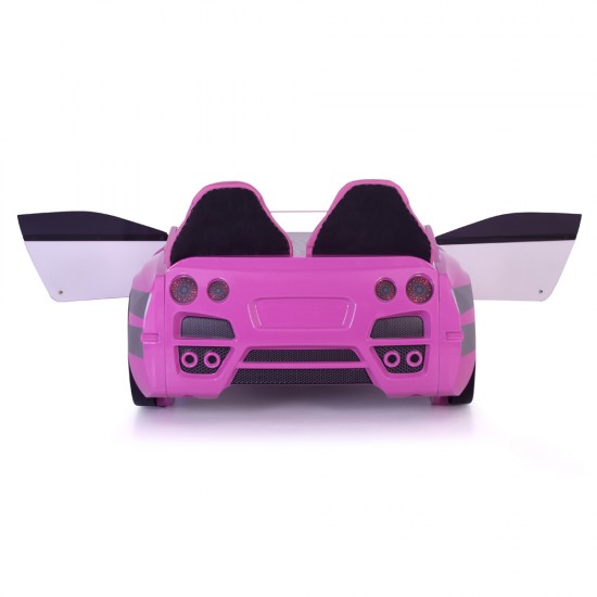 Gtx Sports Pink Racing Car Beds with Lights and Sounds