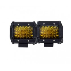 HurryGuru 2x 4 inch Spot LED Work Light Bar Philip...