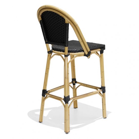 Paris Bar Stool Black 