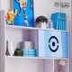 Blue Children Kids Study Desk and Chair Set With Storage Shelf Drawer