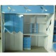 Blue Single Kids Bunk Bed Desk Wardrobe/5 Drawers Stairs Position on Either Side