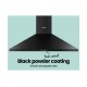 Comfee Rangehood 900mm Range Hood Home Kitchen Wall Mount Canopy 90cm Black