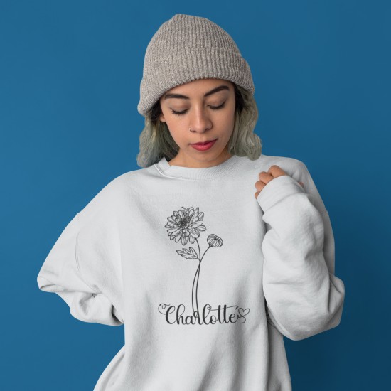 Charlotte Flower Birthday T-Shirts