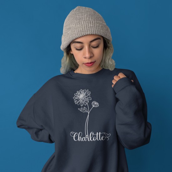 Charlotte Flower Birthday T-Shirts