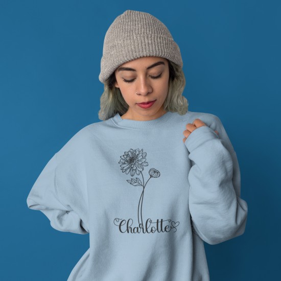 Charlotte Flower Birthday T-Shirts