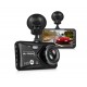 HurryGuru UL Tech 4 Inch Dual Camera Dash Camera - Black