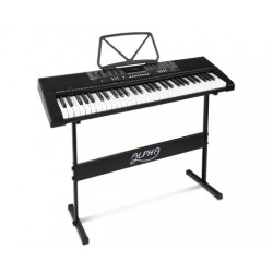 Alpha 61 Keys Electronic Piano Keyboard LED Electr...