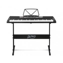 Alpha 61 Keys Electronic Piano Keyboard LED Electr...