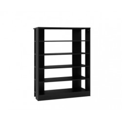 Hurryguru Shoe Cabinet Shoes Organiser Storage Rack 30 Pairs Black Shelf Wooden