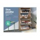  Hurryguru Shoe Cabinet Shoes Storage Rack Organiser 60 Pairs Wood Shelf Drawer