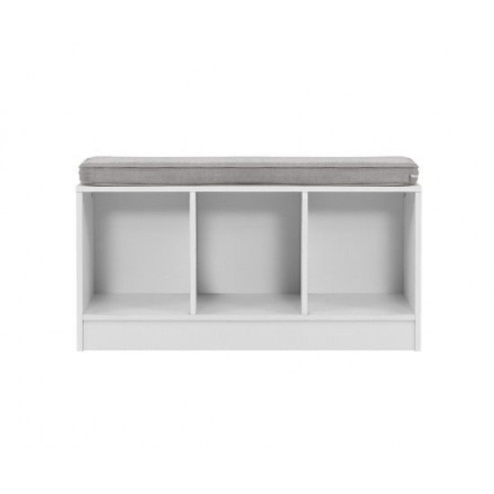 Hurryguru Shoe Cabinet Bench Shoes Organiser Storage Rack Shelf White Box Seat