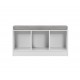 Hurryguru Shoe Cabinet Bench Shoes Organiser Storage Rack Shelf White Box Seat