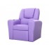 Keezi Kids Recliner Chair Purple PU Leather Sofa Lounge Couch Children Armchair