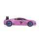 Premium Kids Racing Pink Double Car Bed 