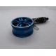 Metal Wheel Rim Key Chain with Automotive Shock Absorber Shape Keyrings Keychain