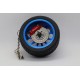 Tire Key Chain with Leather Rope Collectable Wheels Hub Rim Key Rings