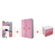 New Kids Bedroom Furniture Accessories for Girl Bedroom, HDF Quality Full Set (3 Accessories Included)