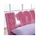 New Kids Love Bed for Girl Bedroom Furniture HDF Quality Full Set, Bed with Love Frame and Accessories