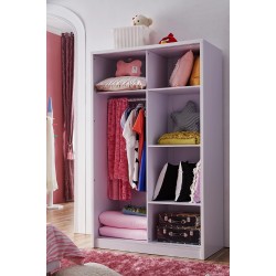 New 3 Door Wardrobe Cupboards Storage Cabinet Stor...