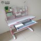 Pink Height Adjustable Ergonomic Study Desk & Chair Set for Kids Children Students