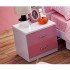 Pink Kids Bedside Table