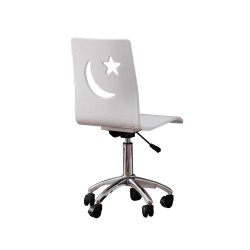  White Swivel Chair