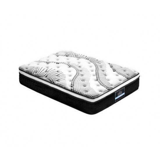 Giselle Bedding Como Euro Top Pocket Spring Mattress 32cm Thick Single