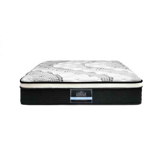 Giselle Bedding Como Euro Top Pocket Spring Mattress 32cm Thick Single