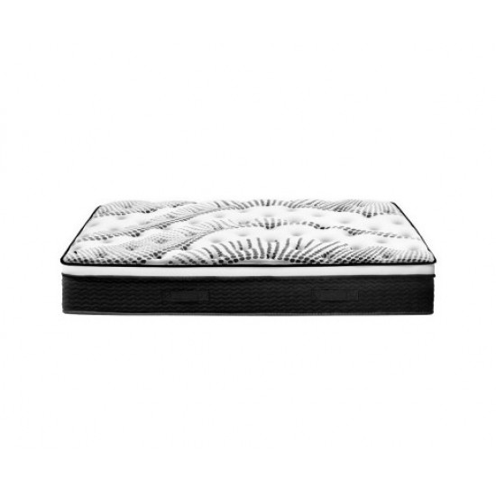 Giselle Bedding Como Euro Top Pocket Spring Mattress 32cm Thick Single