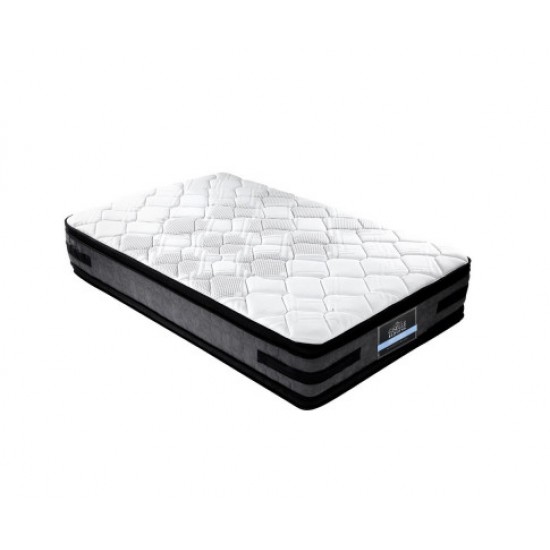 Giselle Bedding Luna Euro Top Cool Gel Pocket Spring Mattress 36cm Thick King Single