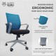 New Executive home office chair ergonomic support comfortable size modern design