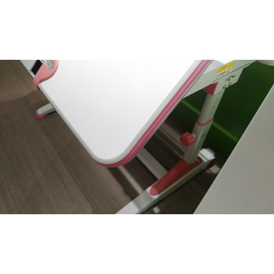 New kids Pink study desk with Adjustable Table height, Ergonomic designed for child