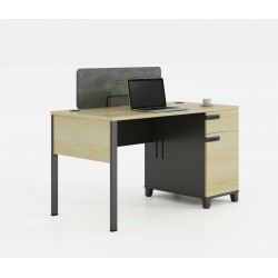 New computer Office modern Desk table with Two in build drawers, with protection