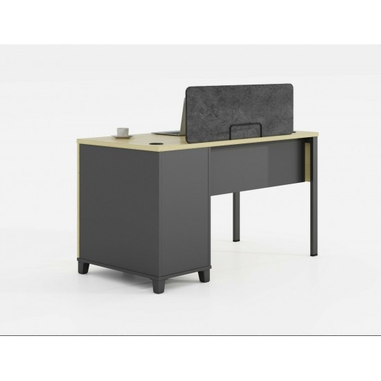 New computer Office modern Desk table with Two in build drawers, with protection